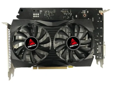 Placa video BIOSTAR GeForce GT 1050 Ti, Negru