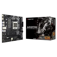 Материнская плата BIOSTAR A620MS, Black