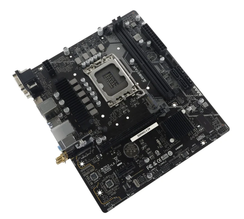 Материнская плата BIOSTAR B690MX2-E D4, Black 3