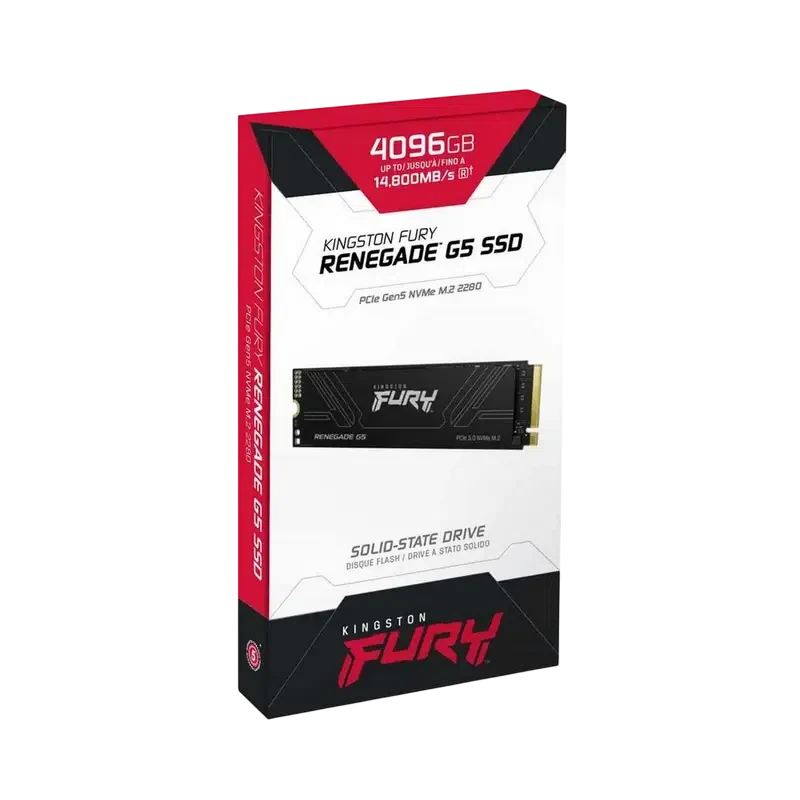 Накопитель SSD Kingston FURY Renegade G5, 4 ТБ, Black 3