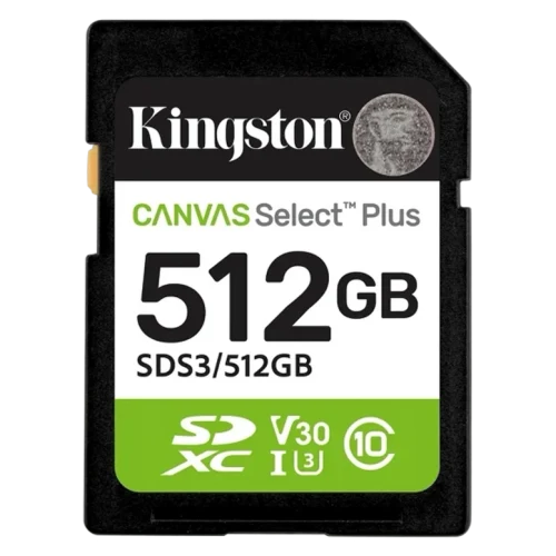 Card de Memorie Kingston Canvas Select Plus, 512GB