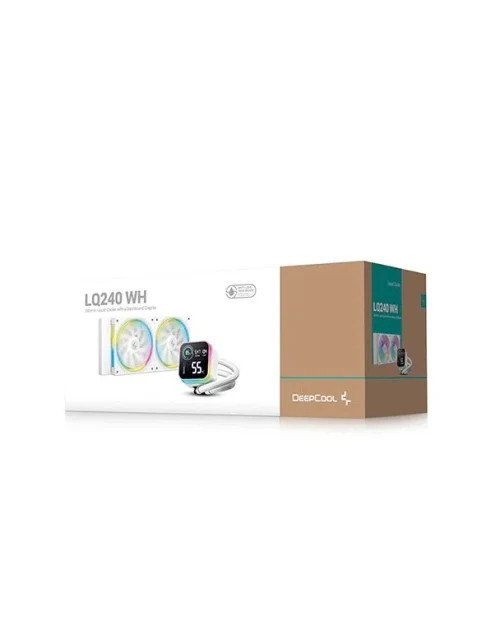 Sistem de răcire DeepCool LQ240 WH, Alb