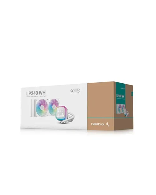 Sistem de răcire DeepCool LP240 WH, Alb