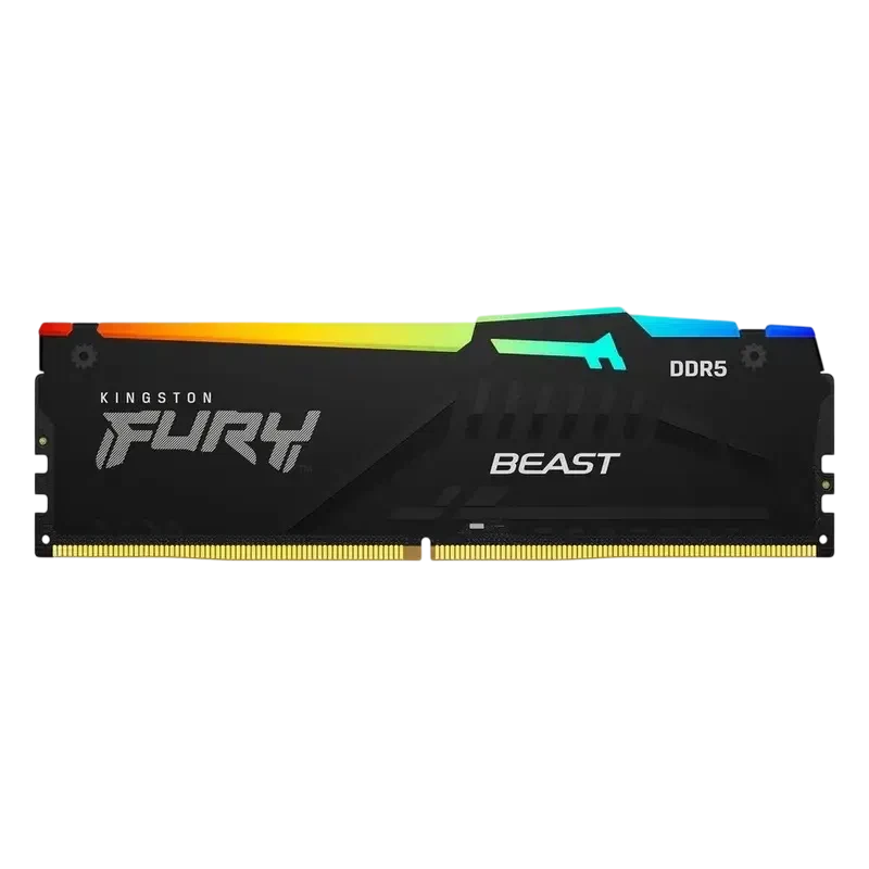 Memorie RAM Kingston FURY Beast RGB, 8GB, Black 2
