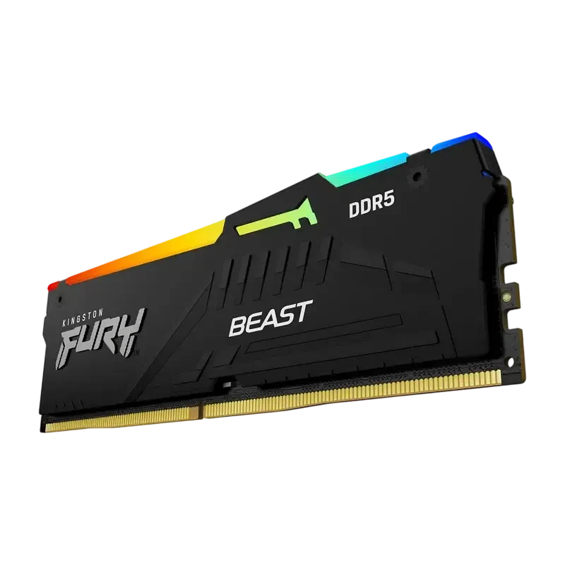 Memorie RAM Kingston FURY Beast RGB, 8GB, Black 3