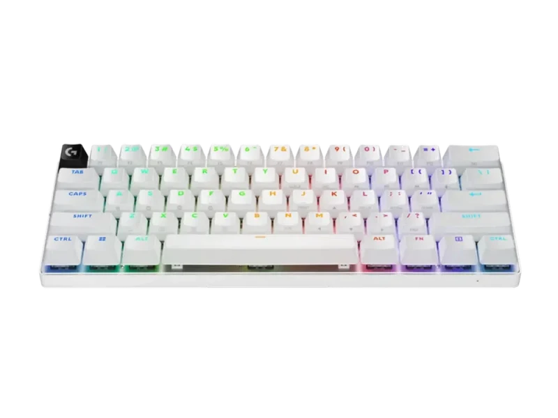 Клавиатура Logitech G PRO X 60 lightspeed, Проводное / беспроводное, Белый 2