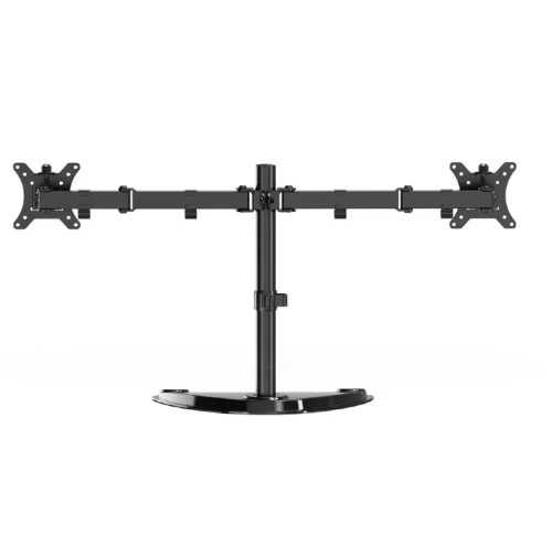 Настольная подставка для двух мониторов Gembird MS-D2ST-02, Black