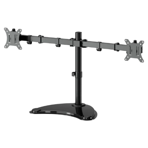 Настольная подставка для двух мониторов Gembird MS-D2ST-02, Black