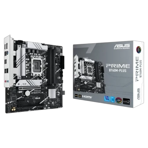 Материнская плата ASUS PRIME B760M-PLUS, Black
