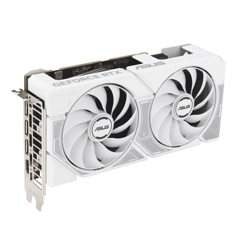 Placă video ASUS Dual GeForce RTX 5060 OC, Alb 2