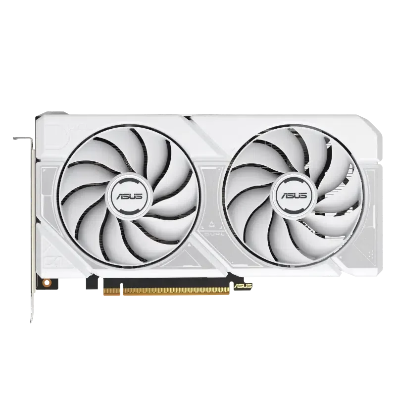 Placă video ASUS Dual GeForce RTX 5060 OC, Alb 9
