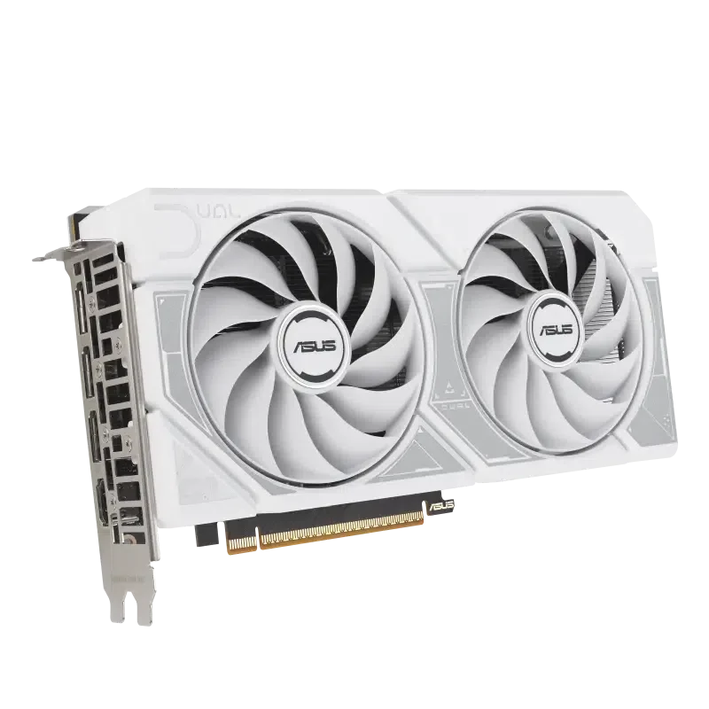 Placă video ASUS Dual GeForce RTX 5060 OC, Alb 7