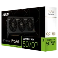 Placă video ASUS ProArt GeForce RTX 5070 Ti OC, 16 GB, Black 16