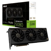 Placă video ASUS ProArt GeForce RTX 5080 OC, Negru