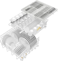 Встраиваемая посудомоечная машина Miele G 5150 SCVi, Серебристый 2