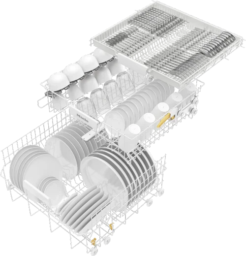Mașină de spălat vase încorporabilă Miele G 5150 SCVi, Argintiu