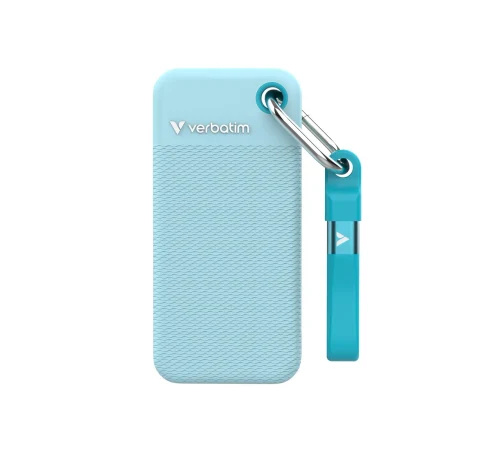 Внешний портативный SSD накопитель Verbatim Pocket, 1 ТБ, Синий