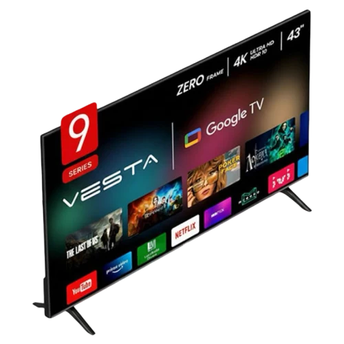 Телевизор 43" Vesta LD43W03M, Черный