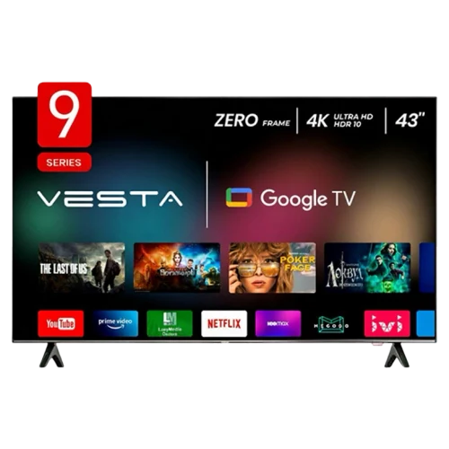 Телевизор 43" Vesta LD43W03M, Черный