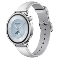 Xiaomi Watch S4 41mm Leather Strap White