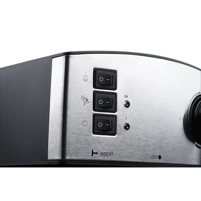 Кофеварка рожковая Ardesto YCM-E1600, Silver 5