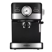 Кофеварка рожковая Ardesto YCM-E16B, Black 4