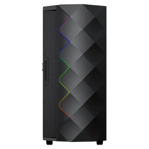 Корпус для ПК Gamemax DIAMOND CP BK Mid-Tower, Черный