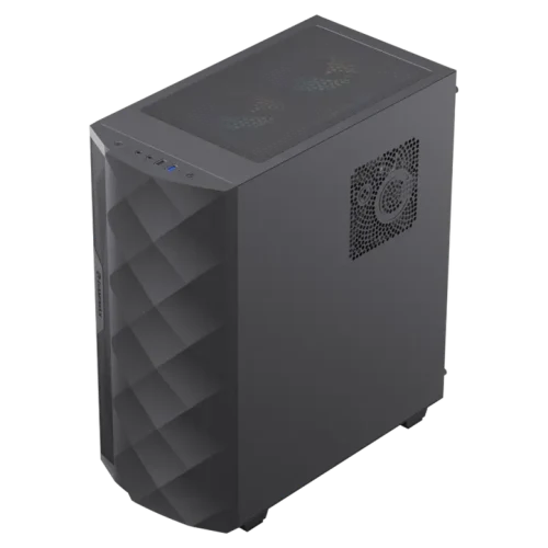 Корпус для ПК Gamemax DIAMOND CP BK Mid-Tower, Черный