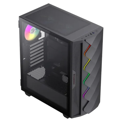 Корпус для ПК Gamemax DIAMOND CP BK Mid-Tower, Черный