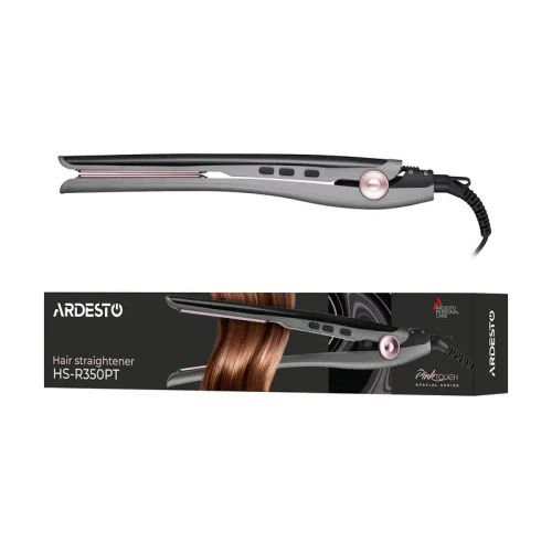 Placă de îndreptat părul Ardesto HS-R350PT, Gray