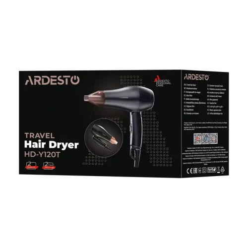 Uscător de păr Ardesto HD-Y120T, Negru
