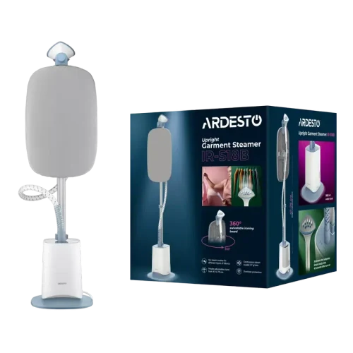 Aparat de curățat cu abur Ardesto IR-S18B, Alb
