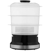 Aparat de gătit cu aburi Tefal VC204810, Negru 2