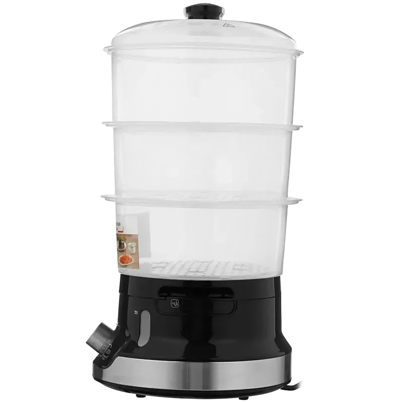 Aparat de gătit cu aburi Tefal VC204810, Negru 3