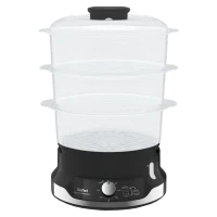 Aparat de gătit cu aburi Tefal VC204810, Negru