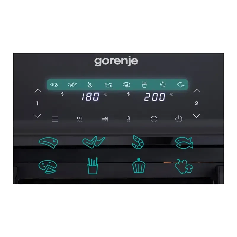 Мультипечь Gorenje AF2700BP, Чёрный 8