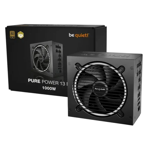 Блок питания для компьютеров be quiet! Pure Power 13 M ATX 1000W, Черный