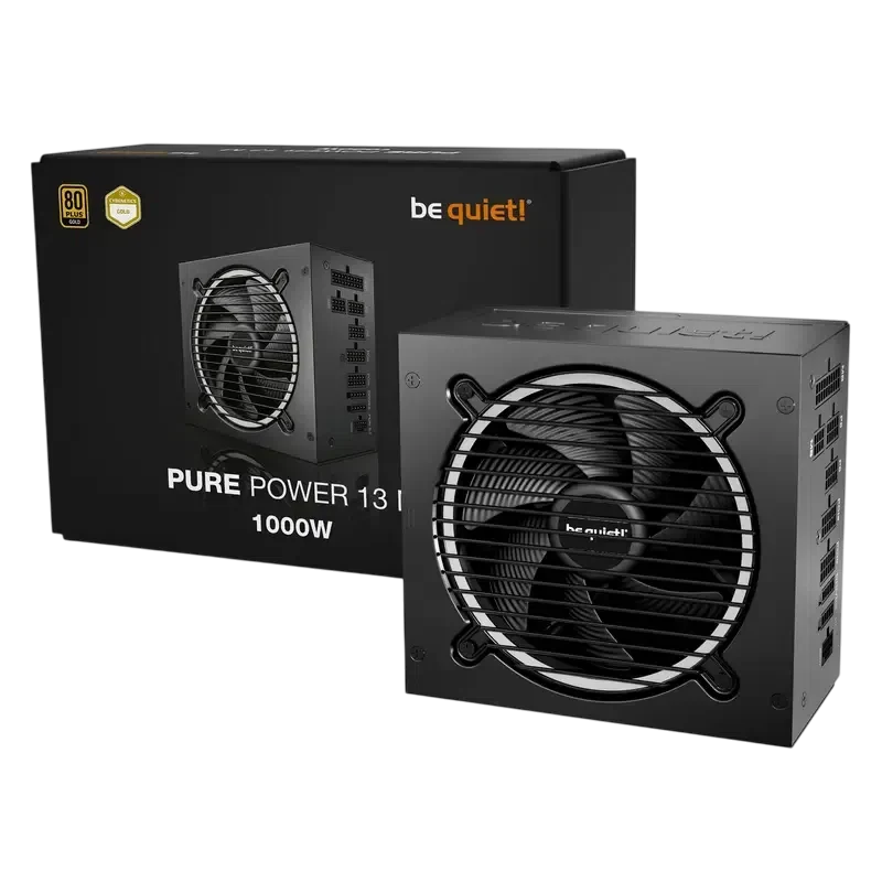 Блок питания для компьютеров be quiet! Pure Power 13 M ATX 1000W, Черный 4