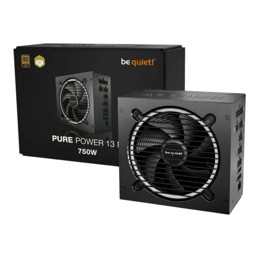 Блок питания для компьютеров be quiet! Pure Power 13 M ATX 750W, Черный