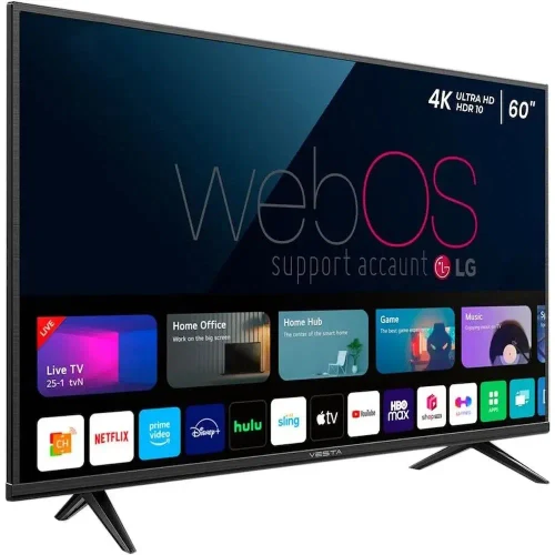 60" Телевизор Vesta WU6075AAC, Черный