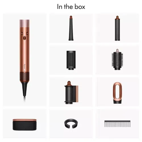 Прибор для укладки Dyson HS08 Airwrap i.d Amber Silk, Bronze