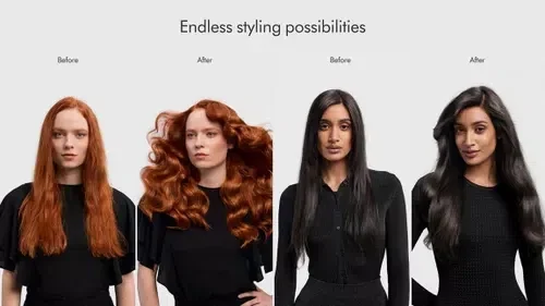 Прибор для укладки Dyson HS08 Airwrap i.d Amber Silk, Bronze