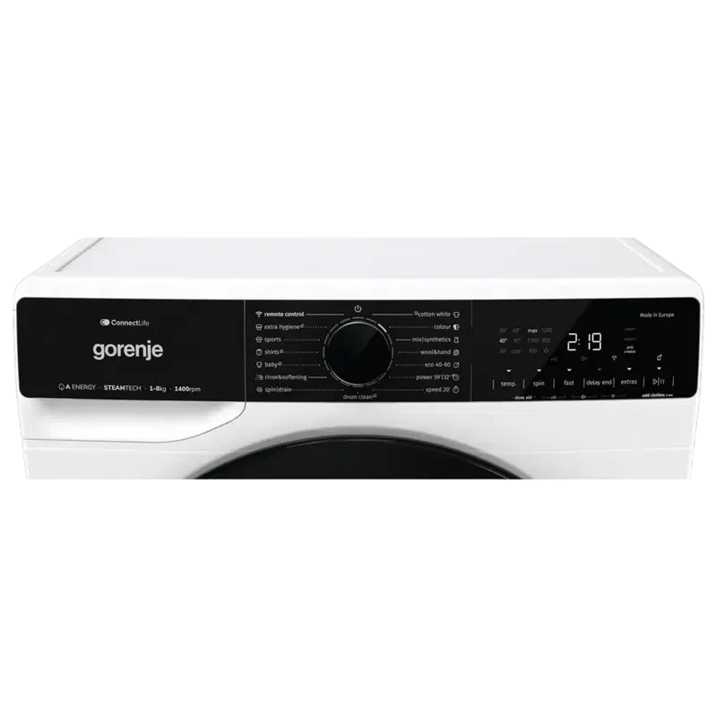 Стиральная машина Gorenje WPNA84A2TSWIFI, Белый 6