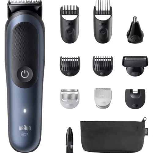 Мужской Триммер Braun AIO7540, Синий