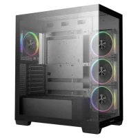 Корпус для ПК Deepcool CG580 4F V2 Mid-Tower, Черный