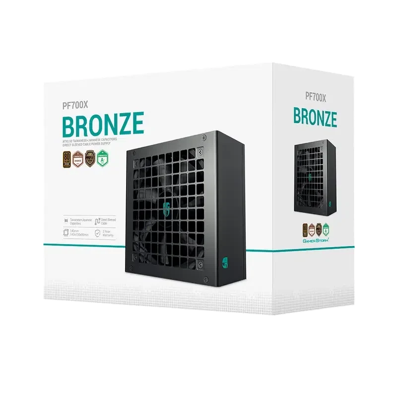 Блок питания для компьютеров Deepcool GamerStorm PF700X ATX, Черный 8
