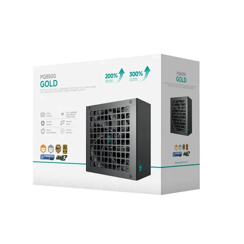 Блок питания для компьютеров Deepcool GamerStorm PQ850G ATX, Черный 9