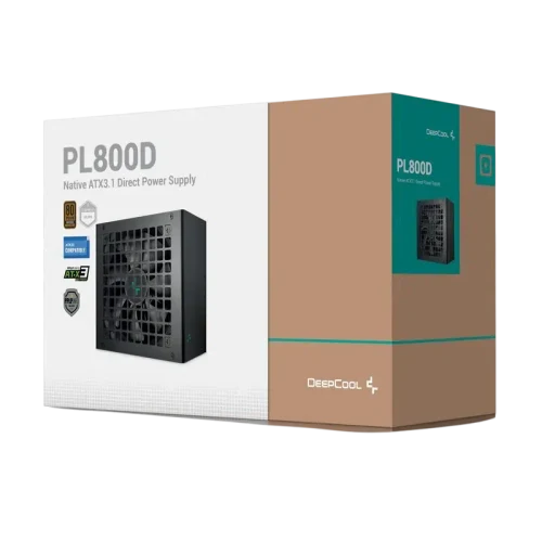 Блок питания для компьютеров Deepcool PL800D ATX, Черный