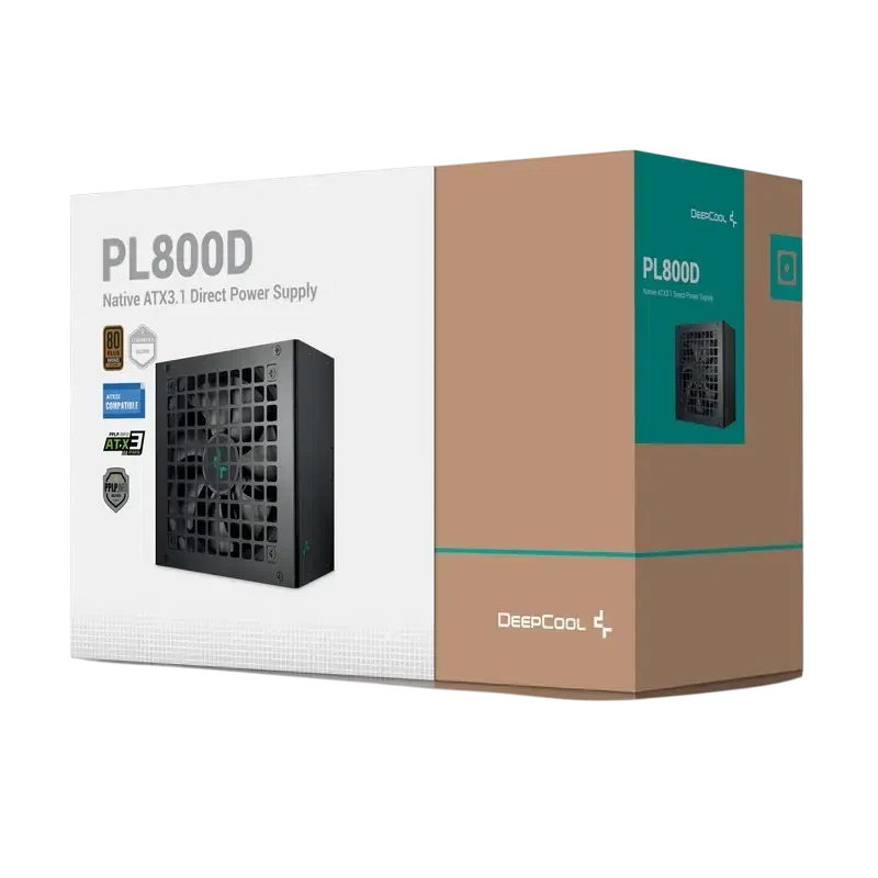 Блок питания для компьютеров Deepcool PL800D ATX, Черный 8