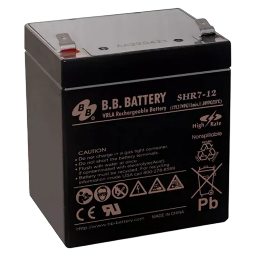 Батарея для ИБП B.B. SHR7-12, Black
